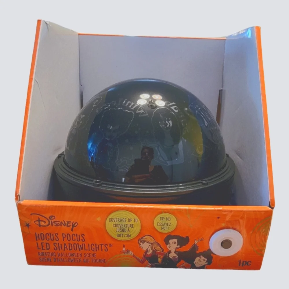 Disney Hocus Pocus‎ LED Shadowlights Rotating Halloween Scene Light New